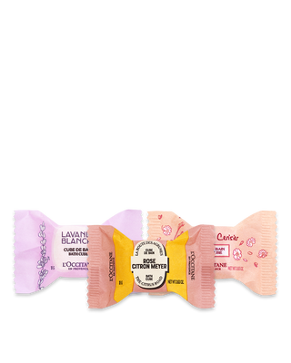 Trio Efervescente de Banho Floral